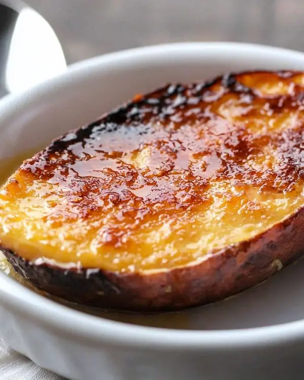 Sweet Japanese Potato Crème Brûlée 2 Japanese Sweet Potato Crème Brûlée