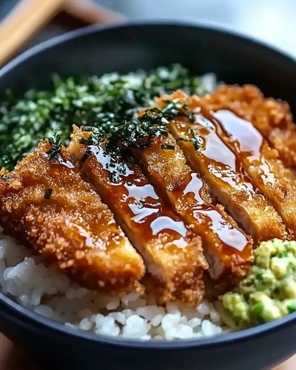 Crispy Japanese Katsu Bowls Recipe 4 Katsu Bowls