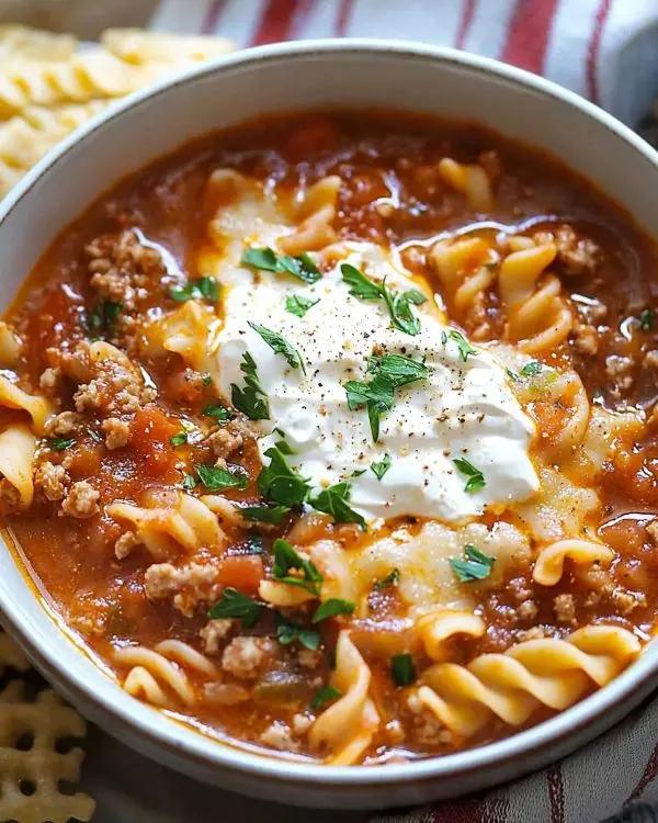 Easy Lasagna Soup Recipe 4 Lasagna Soup With Beef recipe