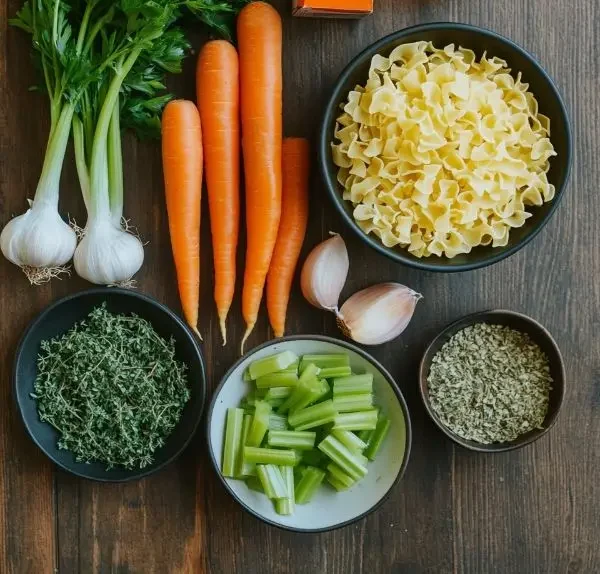 Best Chicken Noodle Soup Recipe 2 Main Ingredients for Chicken Soup