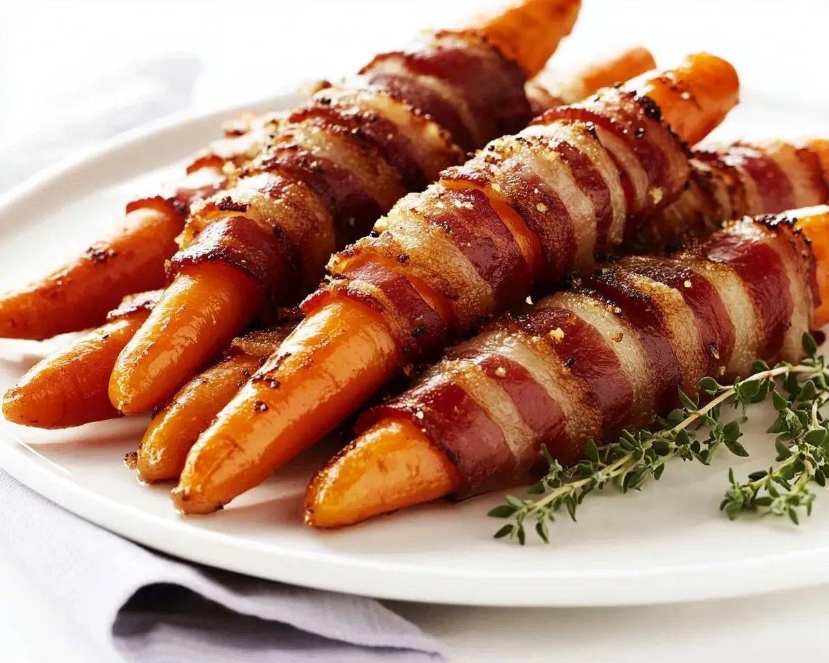 Maple Bacon Carrots
