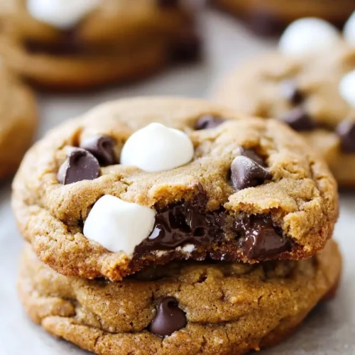 Pumpkin Chocolate Chip Marshmallow Cookies 5 Pumpkin Chocolate Chip Marshmallow Cookies