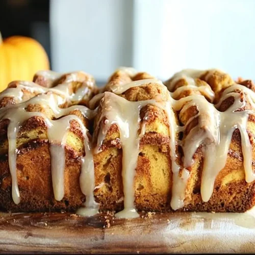 Pumpkin Cinnamon Pull Apart Bread with Maple Glaze 5 Pumpkin Cinnamon Pull Apart Bread
