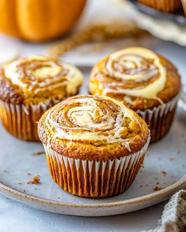 Best Pumpkin Cream Cheese Swirl Muffins 3 Pumpkin Cream Cheese Muffins