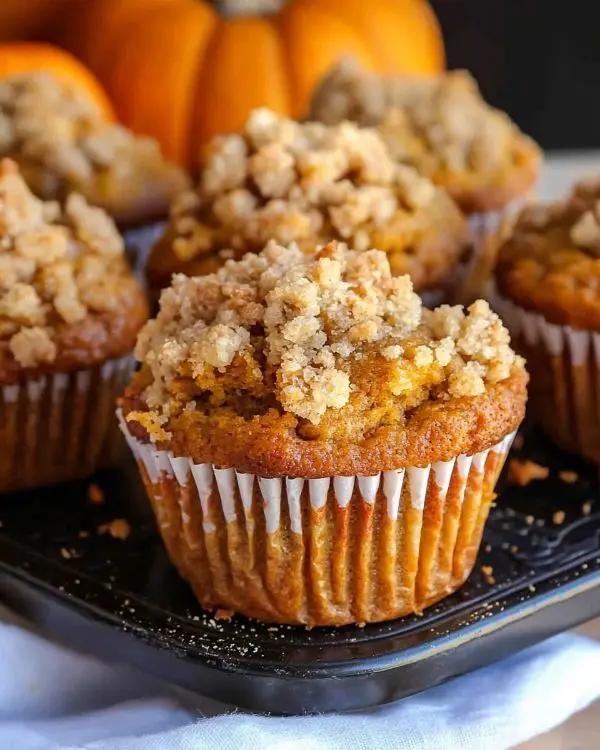 Pumpkin Streusel Muffins 3 Pumpkin Muffins