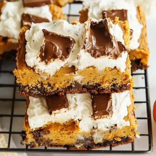 Pumpkin Smores Bars 5 Pumpkin S’mores Bars