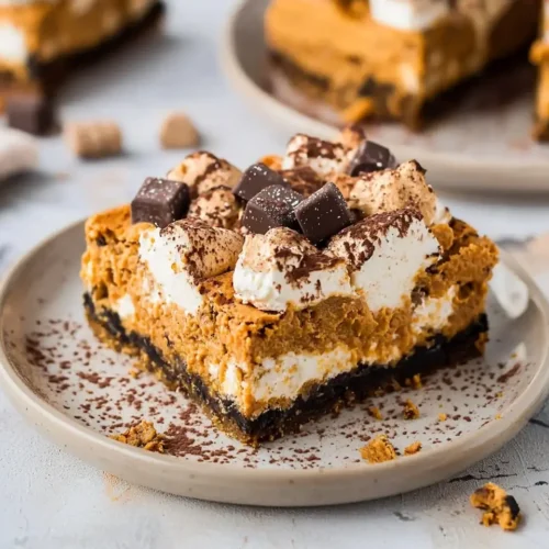 Pumpkin S'mores Cheesecake Bars 5 Pumpkin S'mores Cheesecake Bars