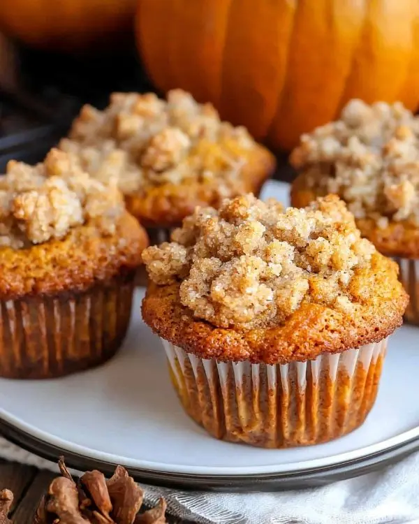 Pumpkin Streusel Muffins 4 Pumpkin Streusel Muffins Recipe