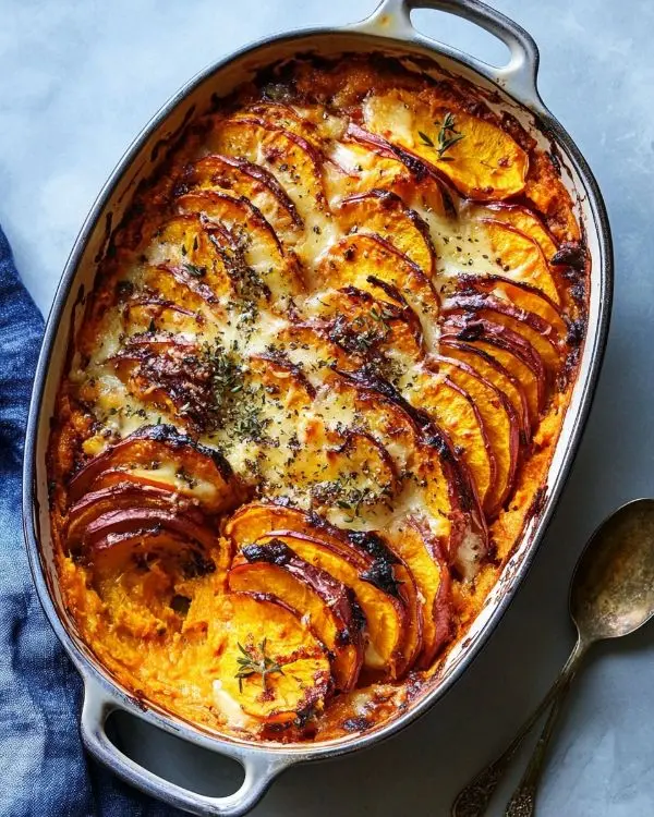 Cheesy Root Vegetable Gratin 3 Root Vegetable Gratin