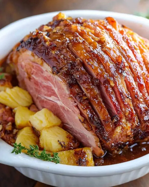 Ultimate Slow Cooker Brown Sugar Pineapple Ham Recipe 4 Slow Cooker Ham