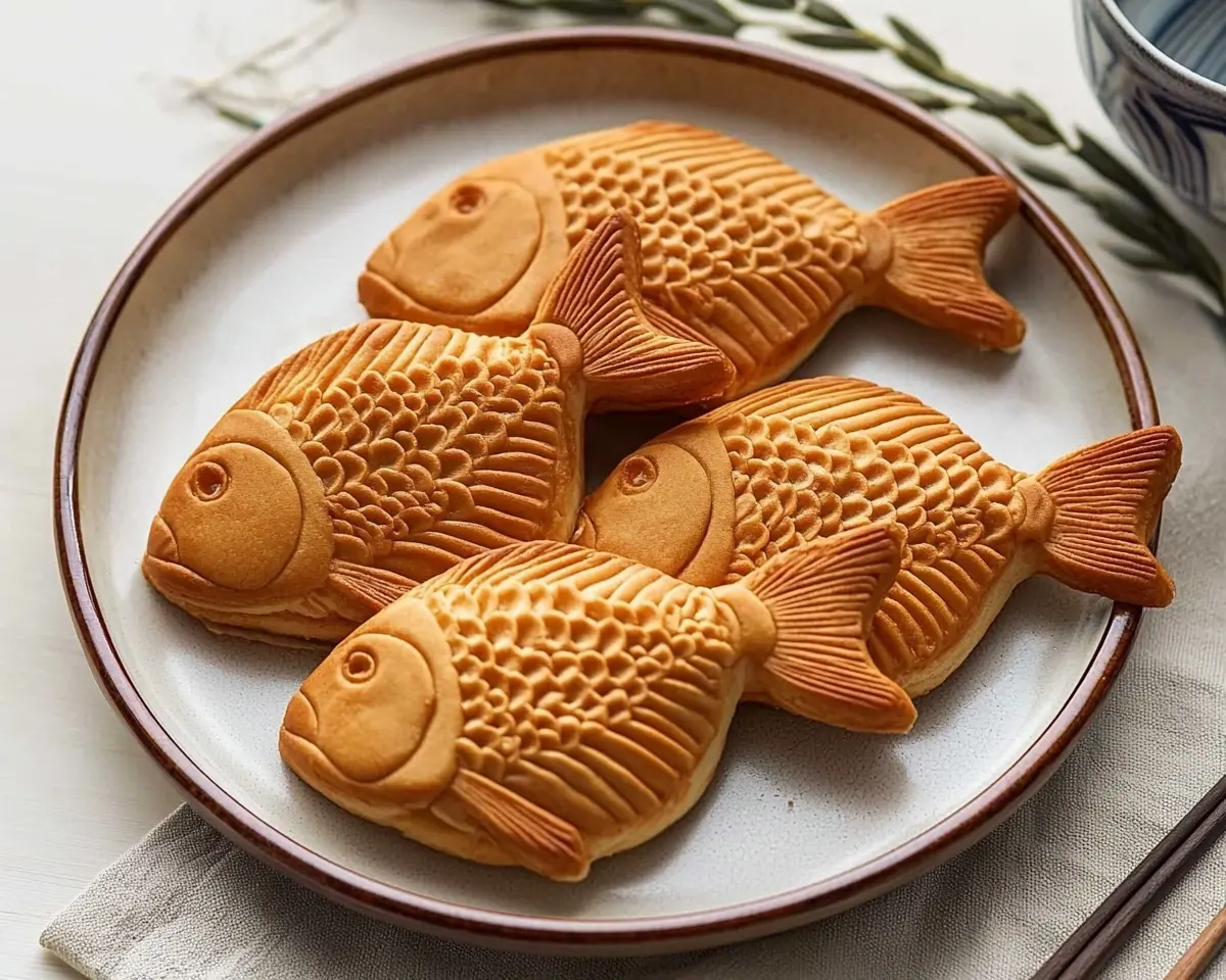 Taiyaki Recipe: Japanese Fish Dessert 1 Taiyaki Recipe