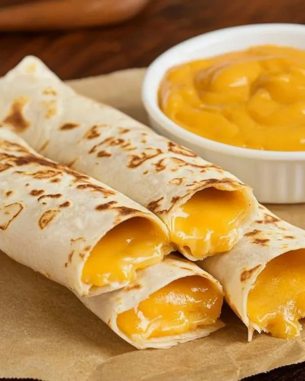 Cheesy Tortilla Rolls 3 Tortilla Rolls