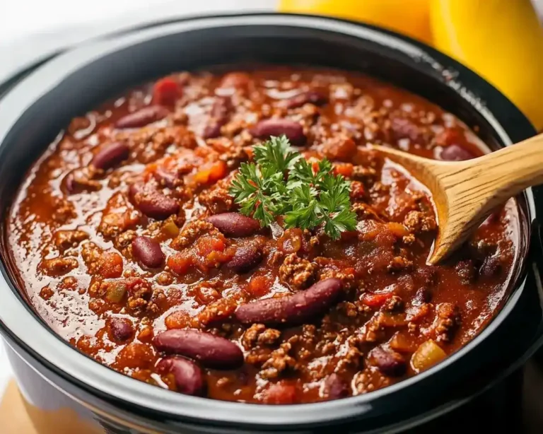 easy Crockpot Chili