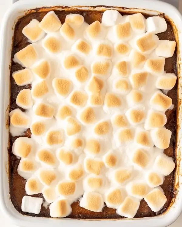 Amazing Potato Casserole with Marshmallows 3 Amazing Potato Casserole with Marshmallows Recipe