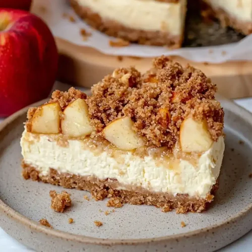Apple Cheesecake Crumble 5 Apple Cheesecake Crumble