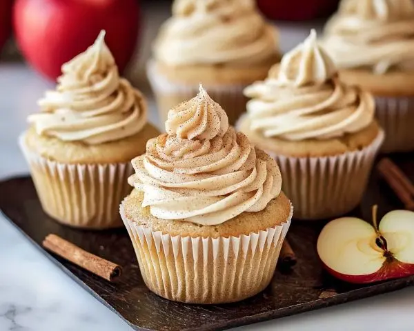 Gluten-Free Apple Cider Cupcakes 3 Apple Cider Cupcakes