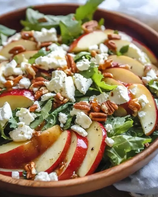 Autumn Harvest Honeycrisp Apple and Feta Salad 2 Autumn Harvest Honeycrisp Apple and Feta Salad Recipe
