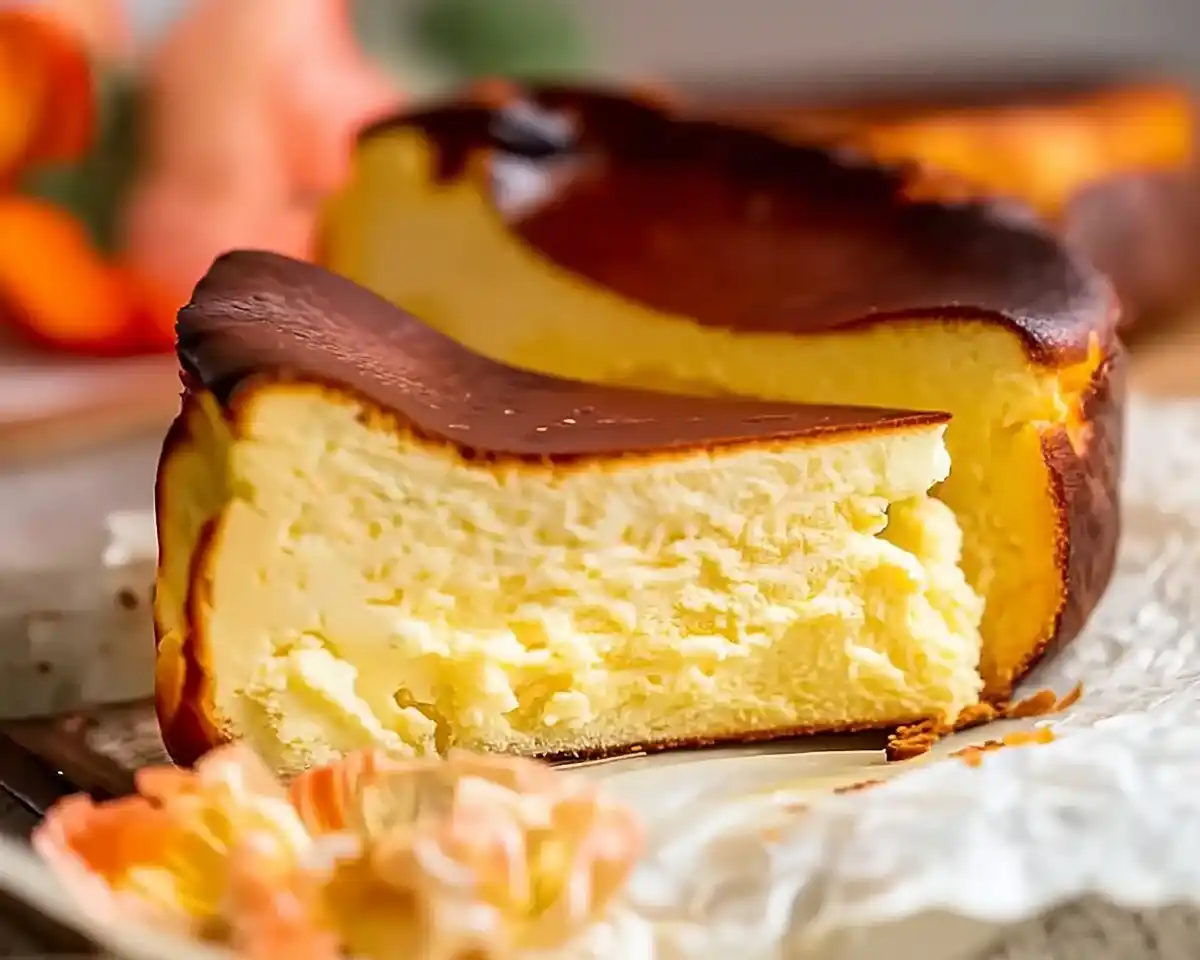 Basque Cheesecake Recipe 1 Basque Cheesecake Recipe