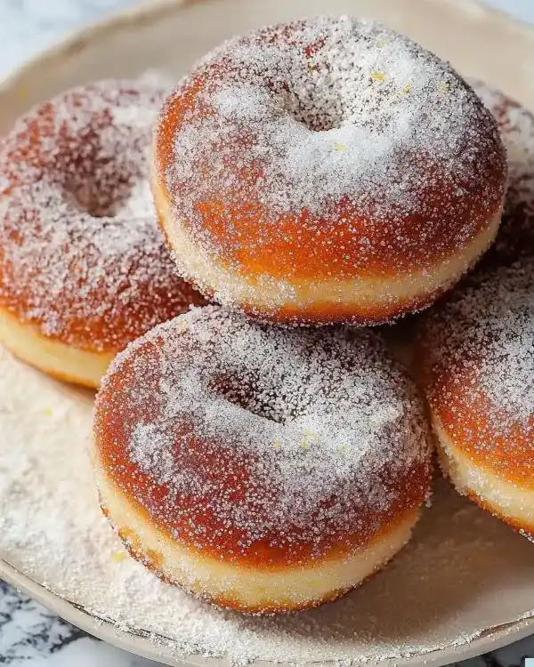 Lemon Brioche Donuts 4 Brioche Donuts