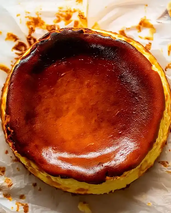 Basque Cheesecake Recipe 2 Burnt Basque Cheesecake Recipe