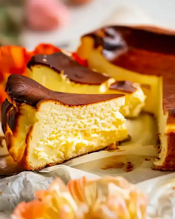 Basque Cheesecake Recipe 4 Burnt Basque Cheesecake
