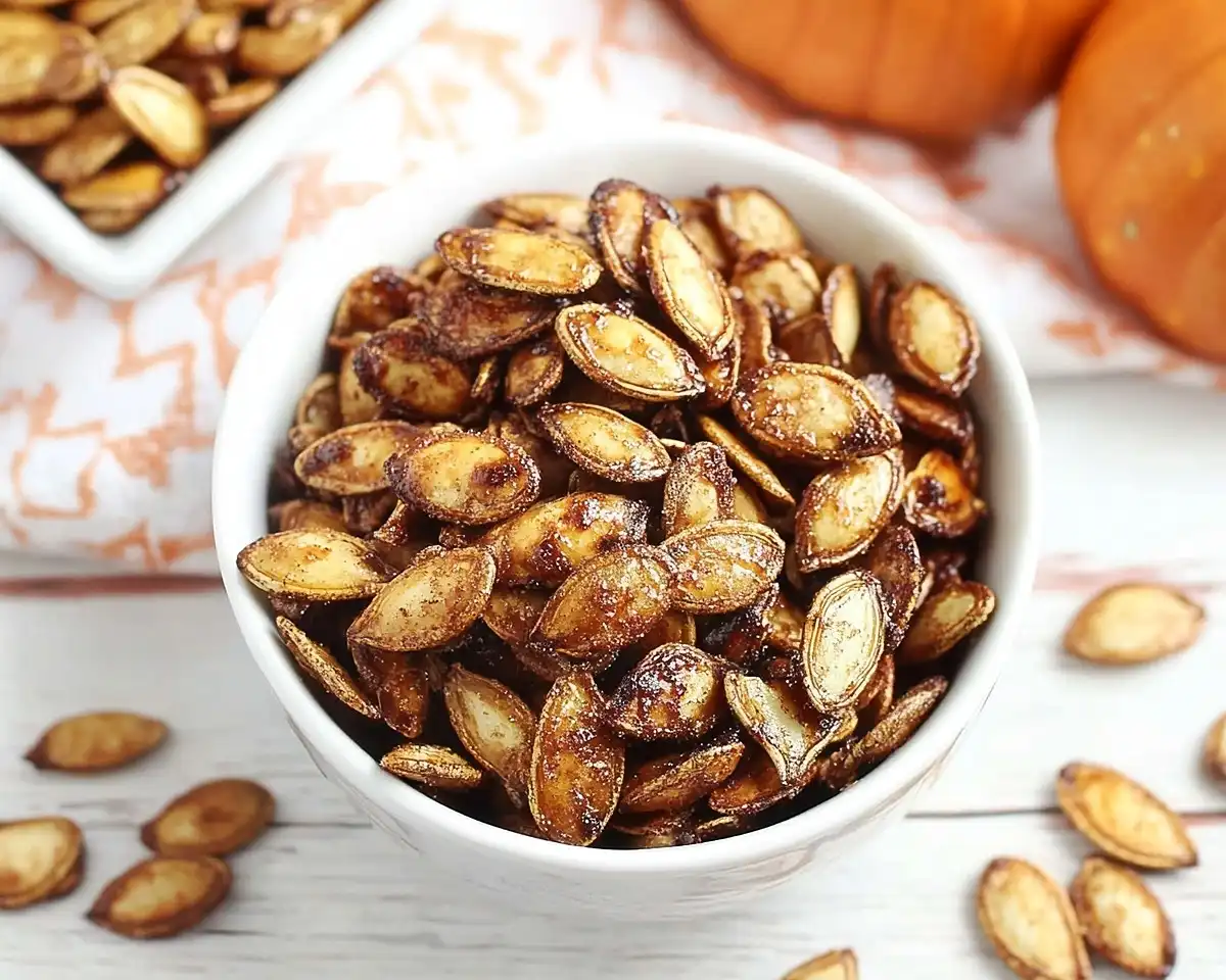 Candied Pumpkin Seeds