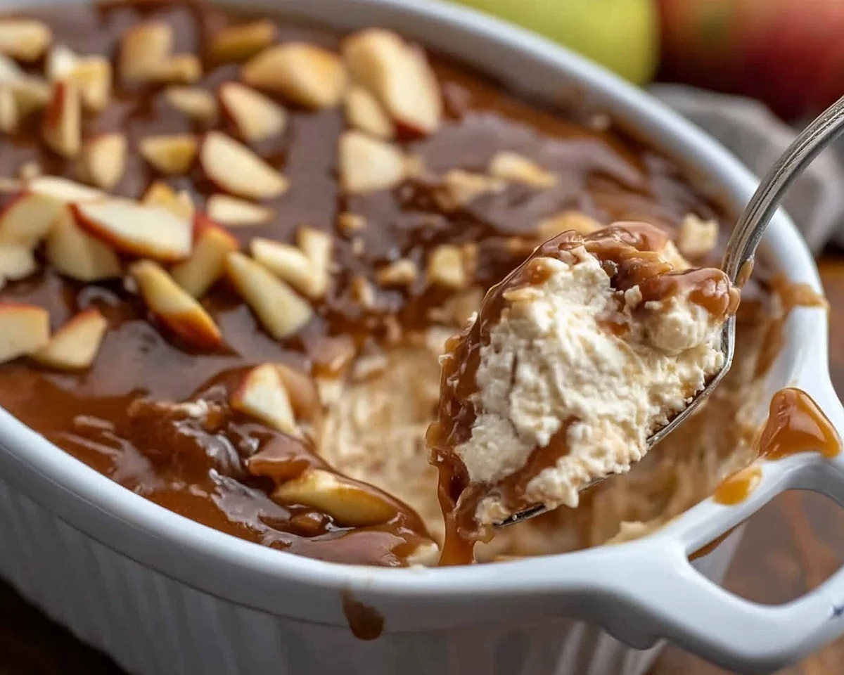 Caramel Apple Cheesecake Dip