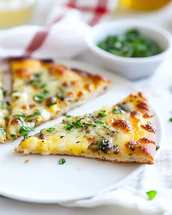 Cheesy Garlic Pizza Bread 2 Cheesy Garlic Pizza Bread Recipe