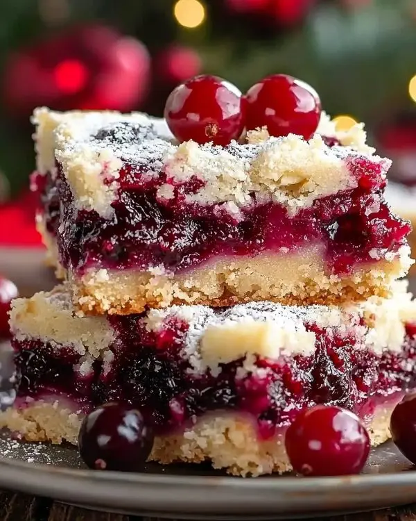 Christmas Cherry Bars Recipe 3 Cherry Bars Recipe
