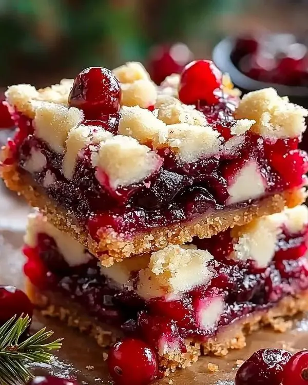 Christmas Cherry Bars Recipe 2 Cherry Bars