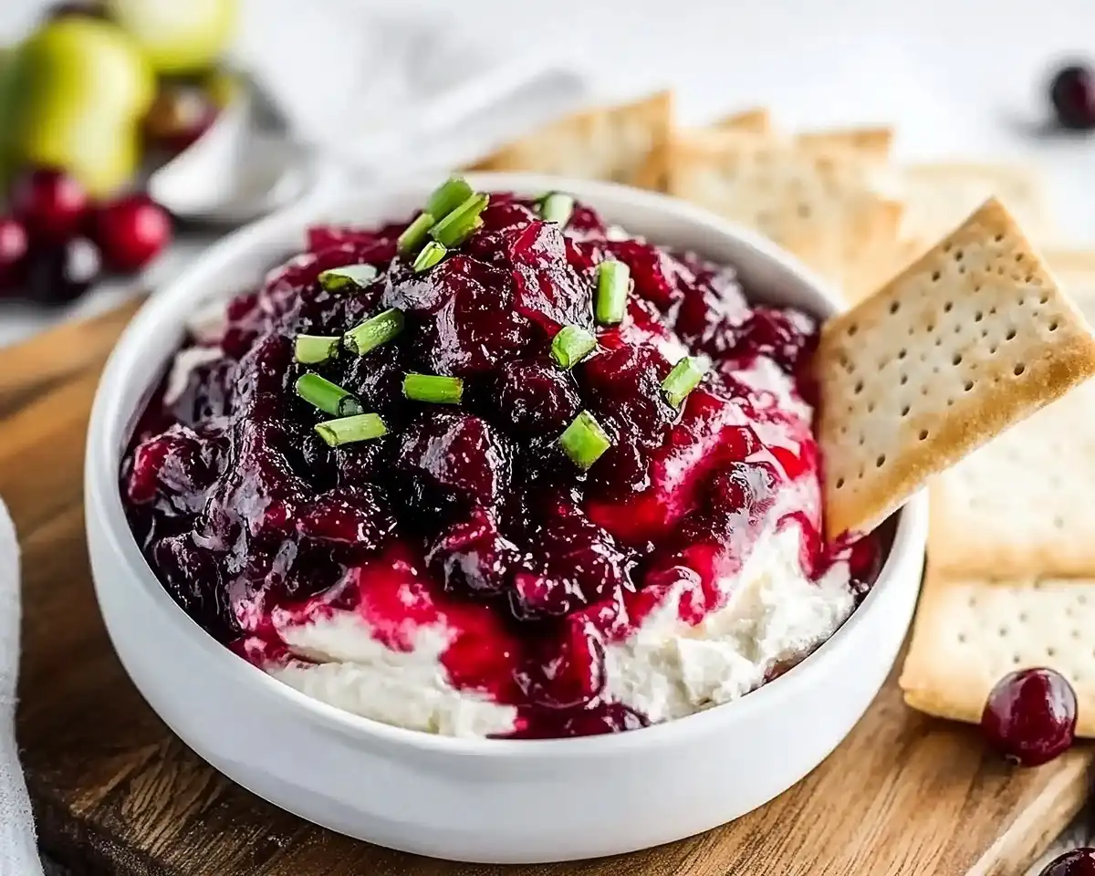Cranberry Cream Cheese Dip 1 Cranberry Cream Cheese Dip