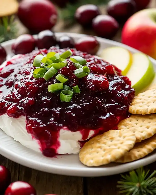 Cranberry Cream Cheese Dip 4 Cranberry Cream Cheese