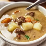 Creamy Beef and Potato Soup