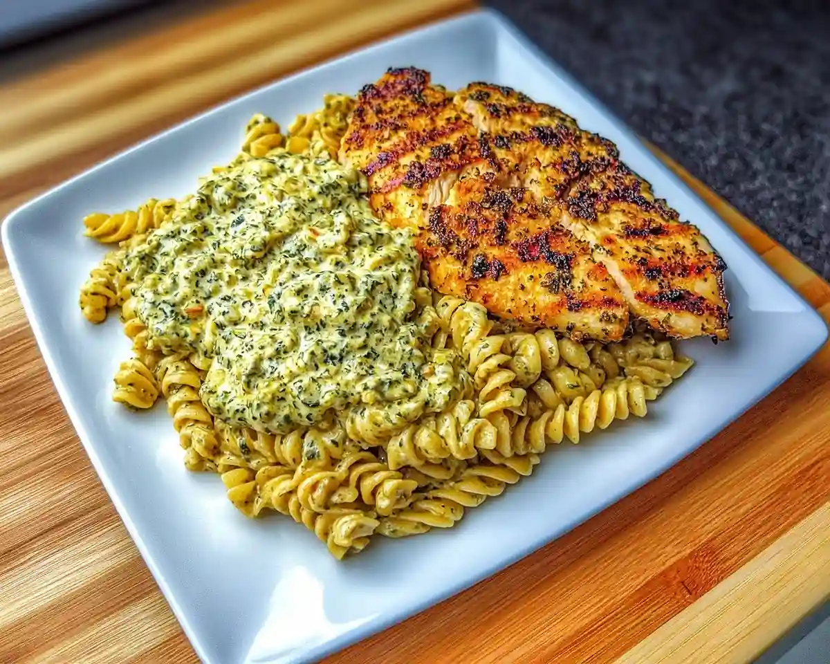 Creamy Garlic Parmesan Chicken Pasta