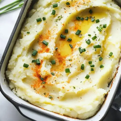Creamy Oven Baked Mashed Potatoes 5 Creamy Oven Baked Mashed Potatoes