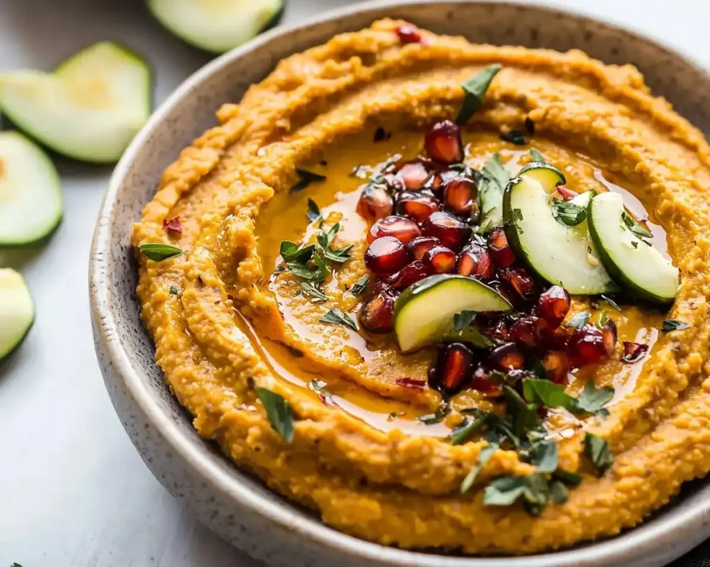 Creamy Pumpkin Hummus Recipe