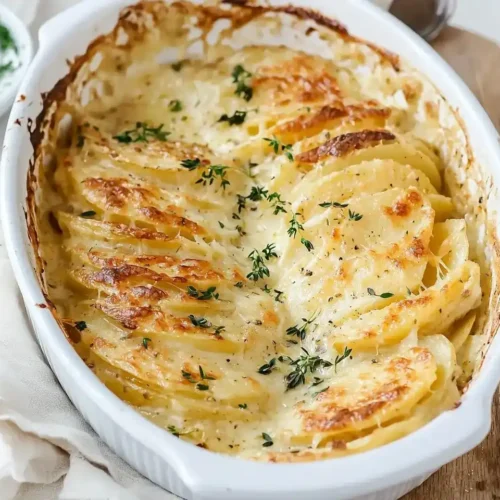 Creamy Scalloped Potatoes with Lactaid Milk