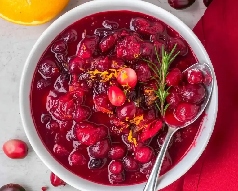 Easy Cranberry Orange Sauce
