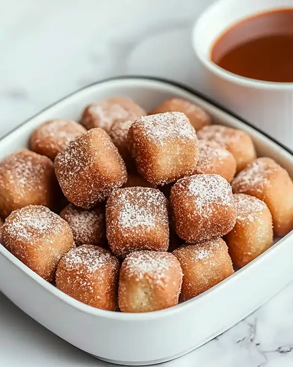 Fluffy Air Fryer Churro Bites Recipe 3 Fluffy Air Fryer Churro Bites Recipe
