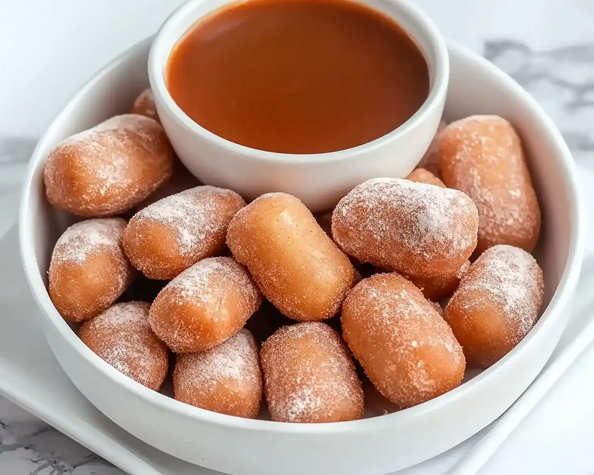 Fluffy Air Fryer Churro Bites