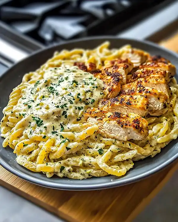 Creamy Garlic Parmesan Chicken Pasta 3 Garlic Parmesan Chicken Pasta