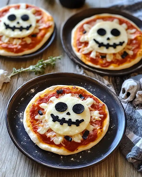 How To Make Halloween Mini Pizzas 3 Halloween Treats For Movie Night