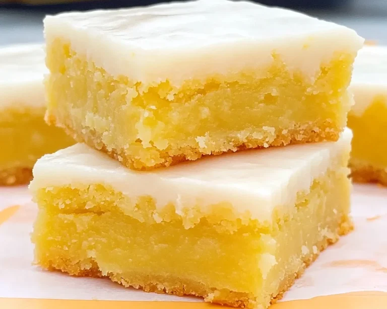 Handmade Lemon Brownies
