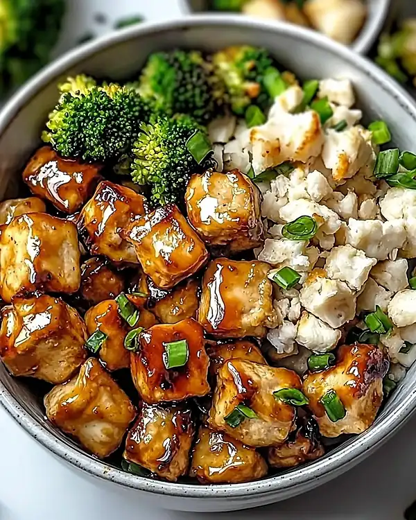 Hot Honey Chicken Bowl 3 Healthy Lunch Meal Prep