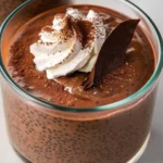 High Protein Chocolate Chia Seed Pudding