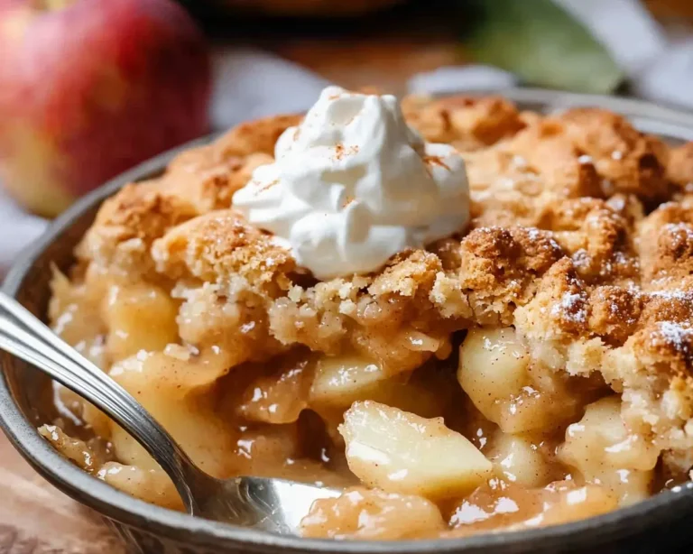 Homemade Apple Cobbler