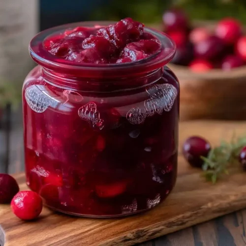 Honey Bourbon Cranberry Sauce 5 Honey Bourbon Cranberry Sauce