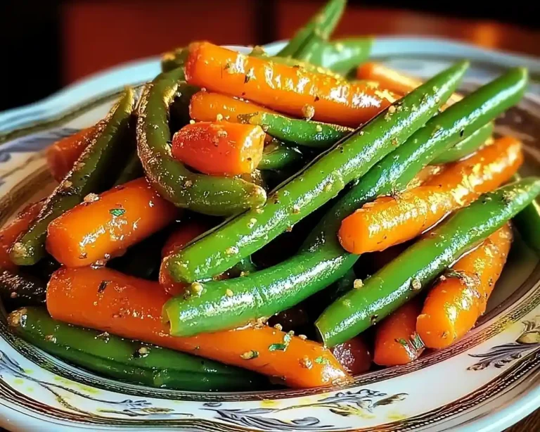 Honey Glazed Carrots & Green Beans