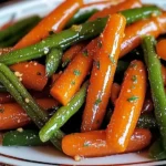 Honey Glazed Carrots & Green Beans