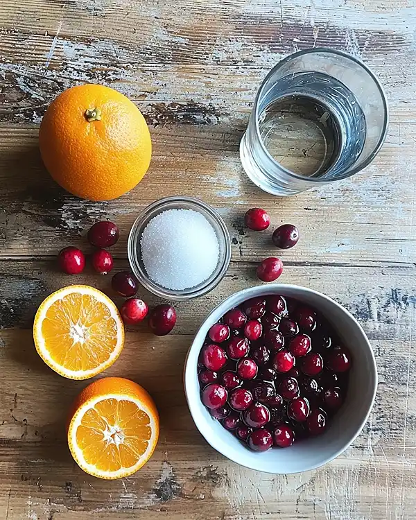 Easy Cranberry Orange Sauce 2 Ingredients for Cranberry And Orange Sauce